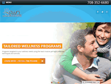 Tablet Screenshot of lagrangewellness.com